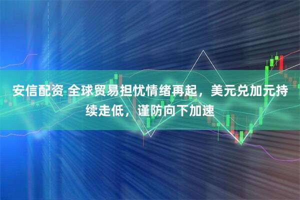安信配资 全球贸易担忧情绪再起，美元兑加元持续走低，谨防向下加速